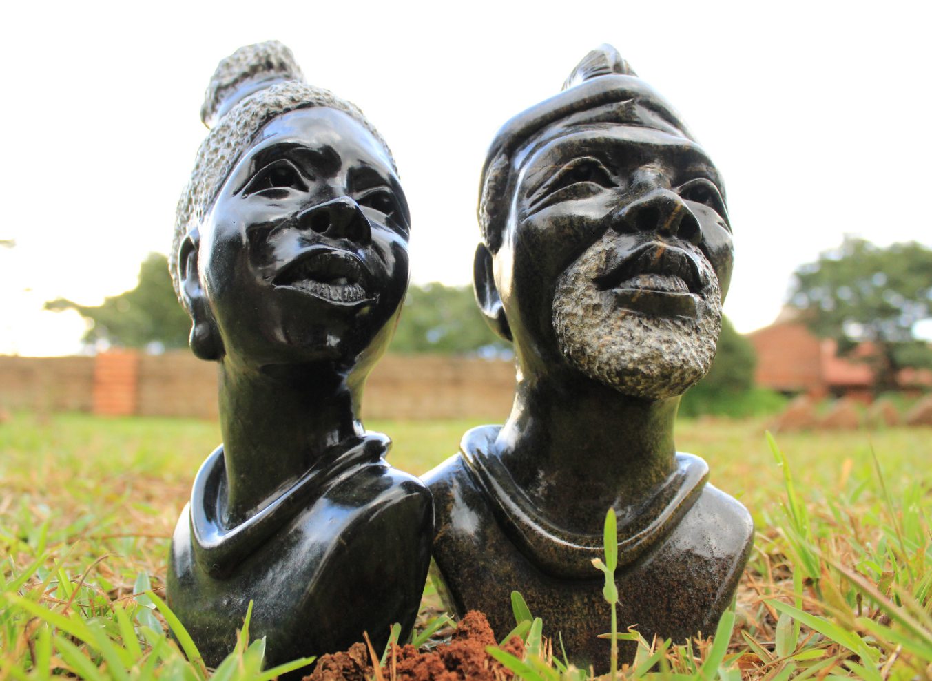 African stone sculptures